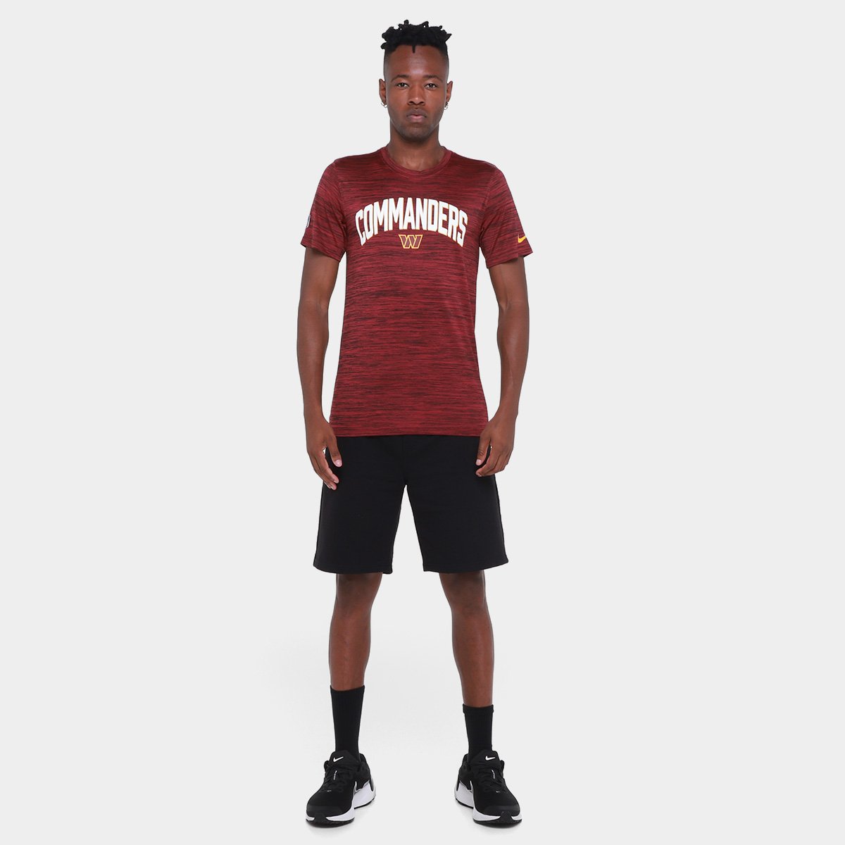 Camiseta Nike Washington TBC Drop 2 Dri-FIT Team Velocity Masculina - Tam: P - 3