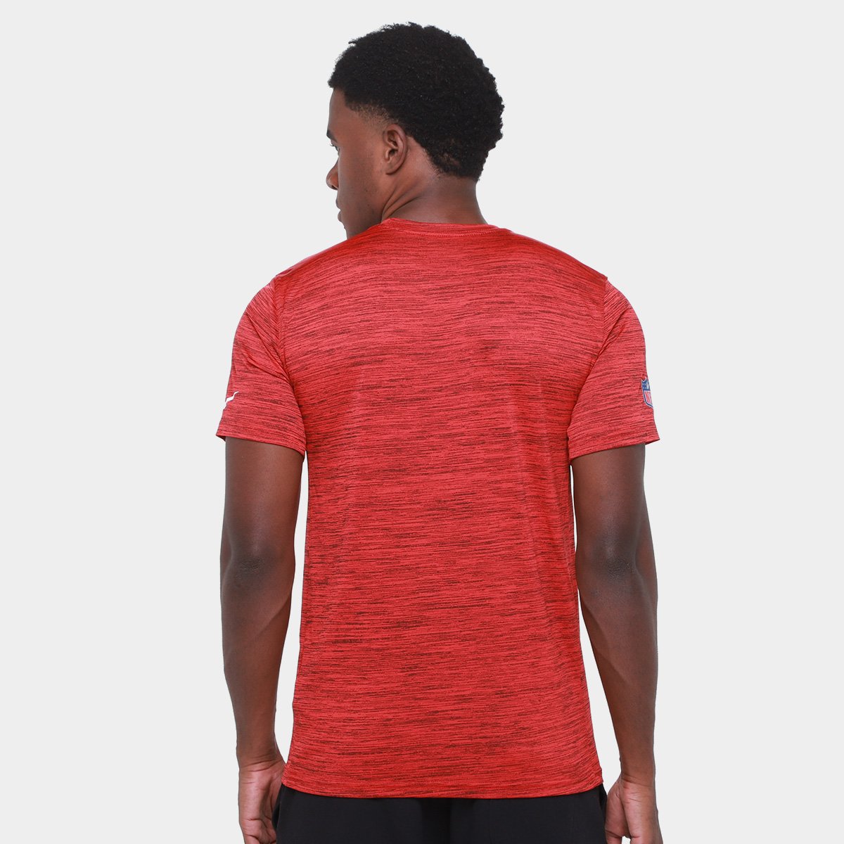 Camiseta Nike Kansas City Chiefs Drop 2 Dri-FIT Team Velocity Masculina - Tam: EGG - 1
