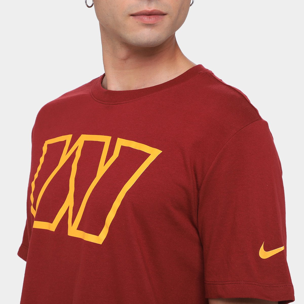 Camiseta NFL Nike Washington TBC Logo Essential Masculina - Tam: M - 2