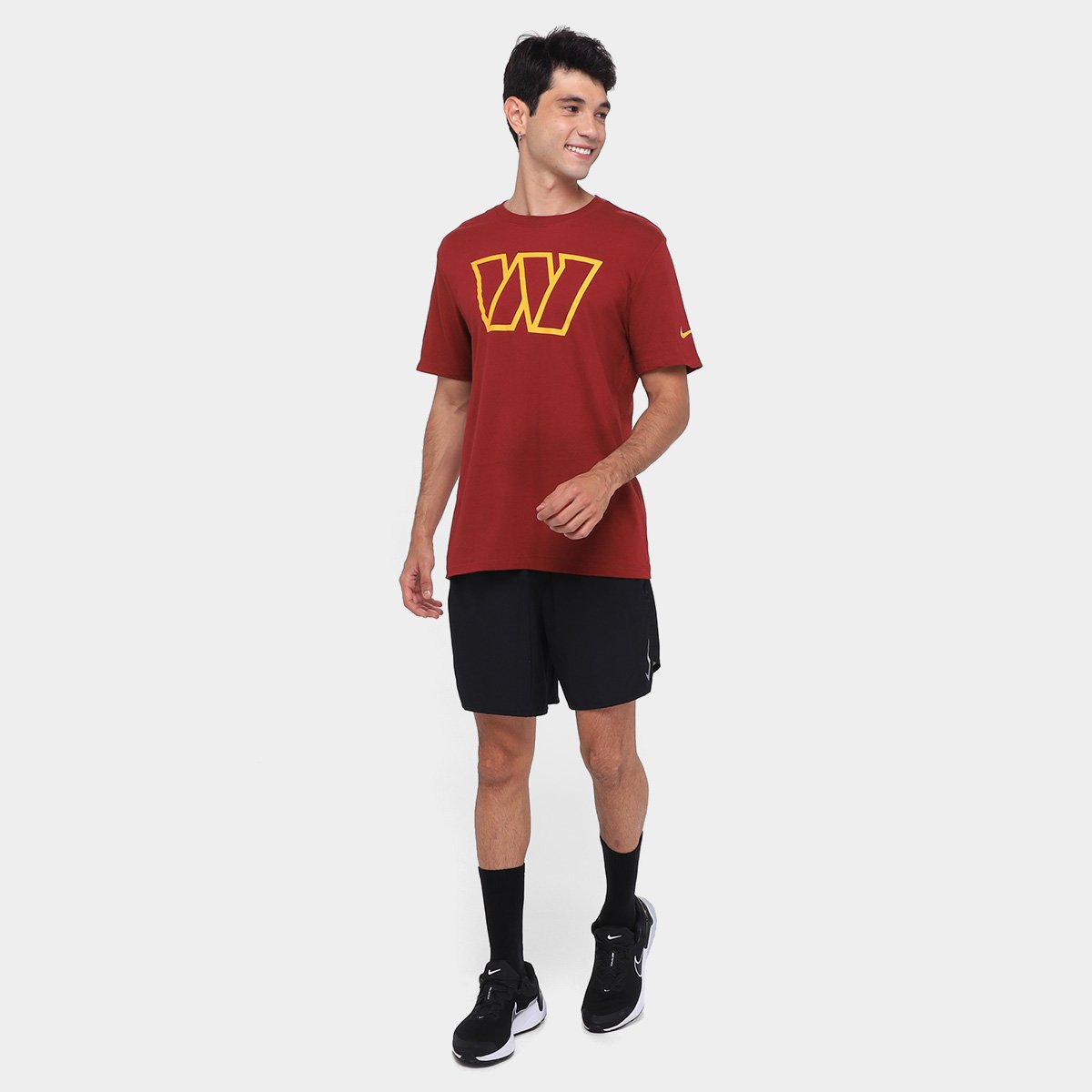 Camiseta NFL Nike Washington TBC Logo Essential Masculina - Tam: M - 3