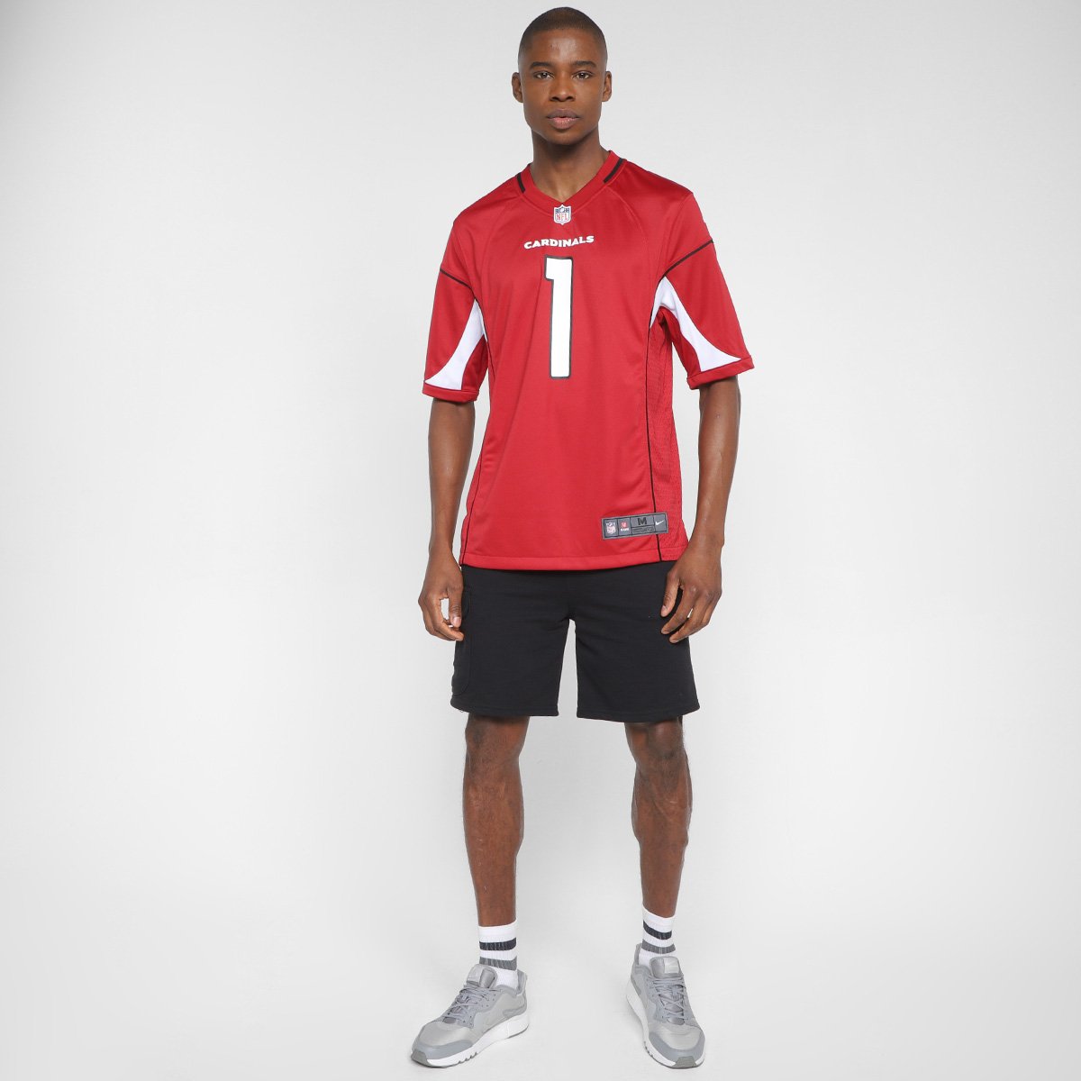 Camisa NFL Nike Arizona Cardinals K Murray nº 1 Jogador Nike NFL Game Team Colour Jersey Masculina - Tam: G - 3