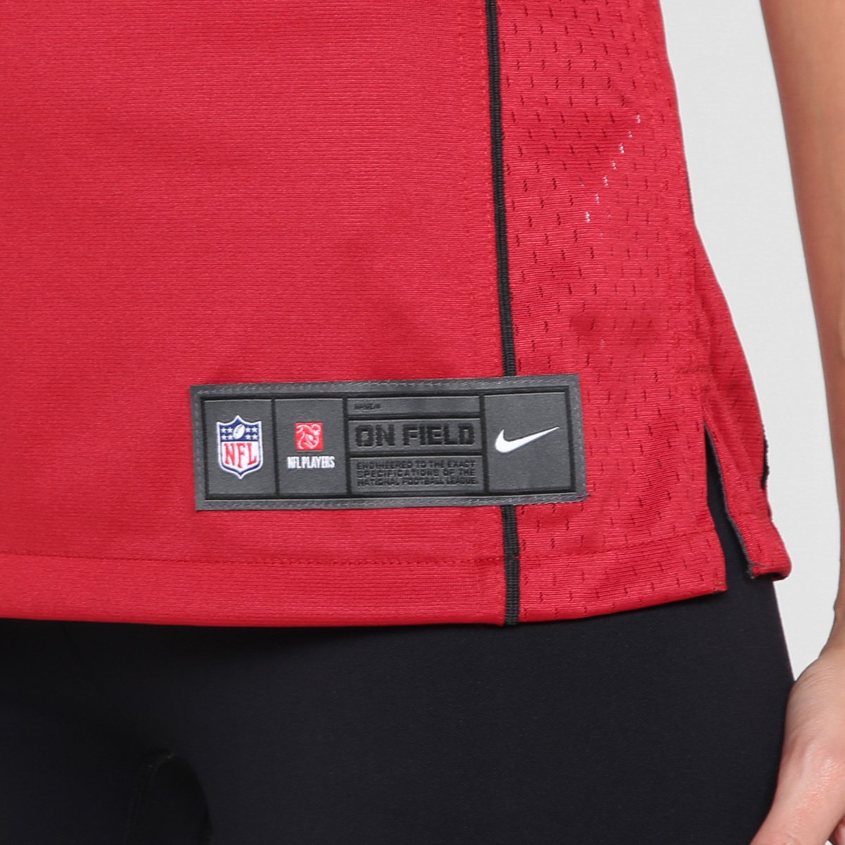 Camisa NFL Nike Arizona Cardinals Hopkins nº 10 Game Team Colour Jersey Feminina - Tam: P - 3