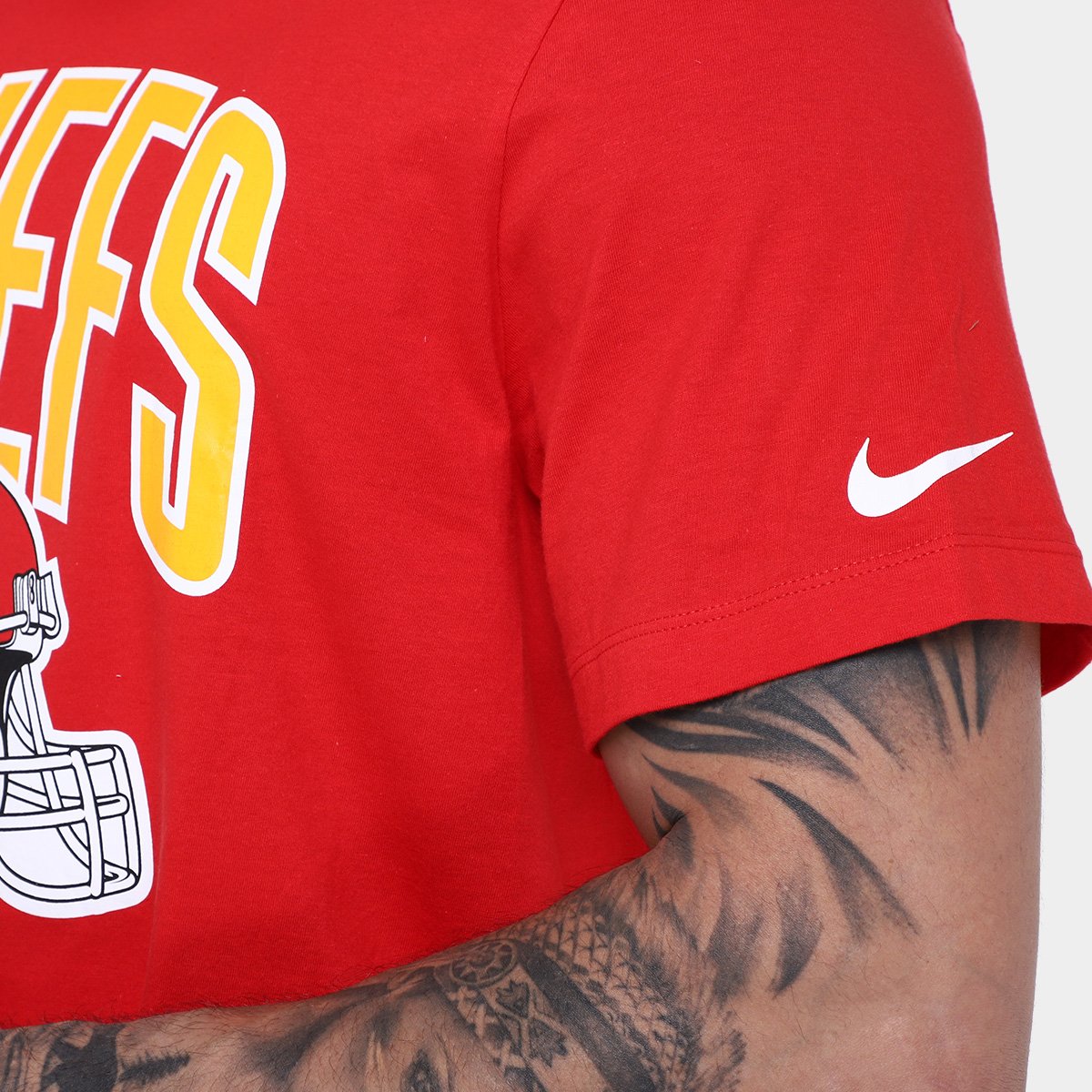 Camiseta NFL Kansas City Chiefs Nike Team Athletic Masculina - Tam: G - 2