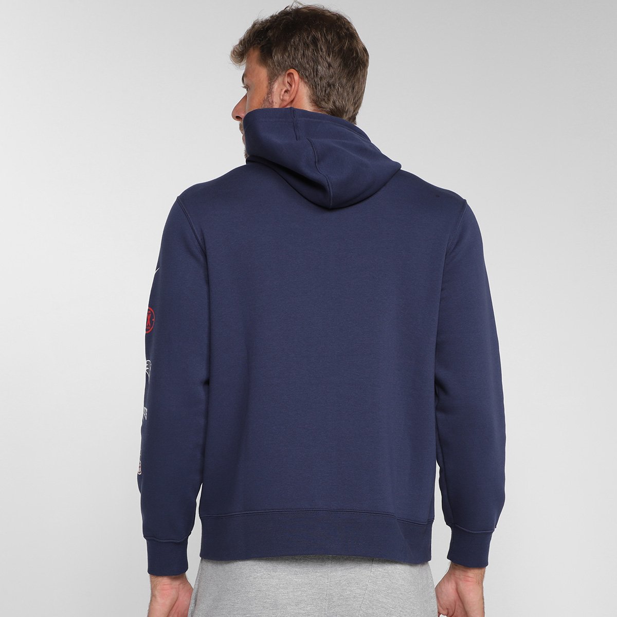 Moletom Nike NFL New England Patriots Legacy Zíper C/ Capuz Masculino - Tam: G - 1