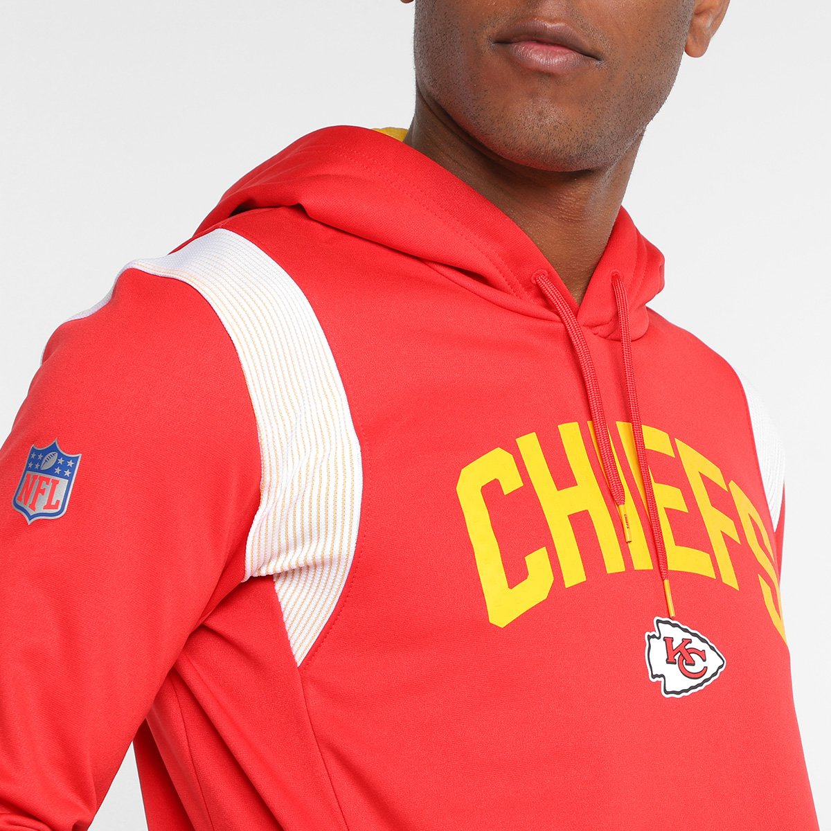 Moletom Nike NFL Kansas City Chiefs Fleece Masculino - Tam: M - 2