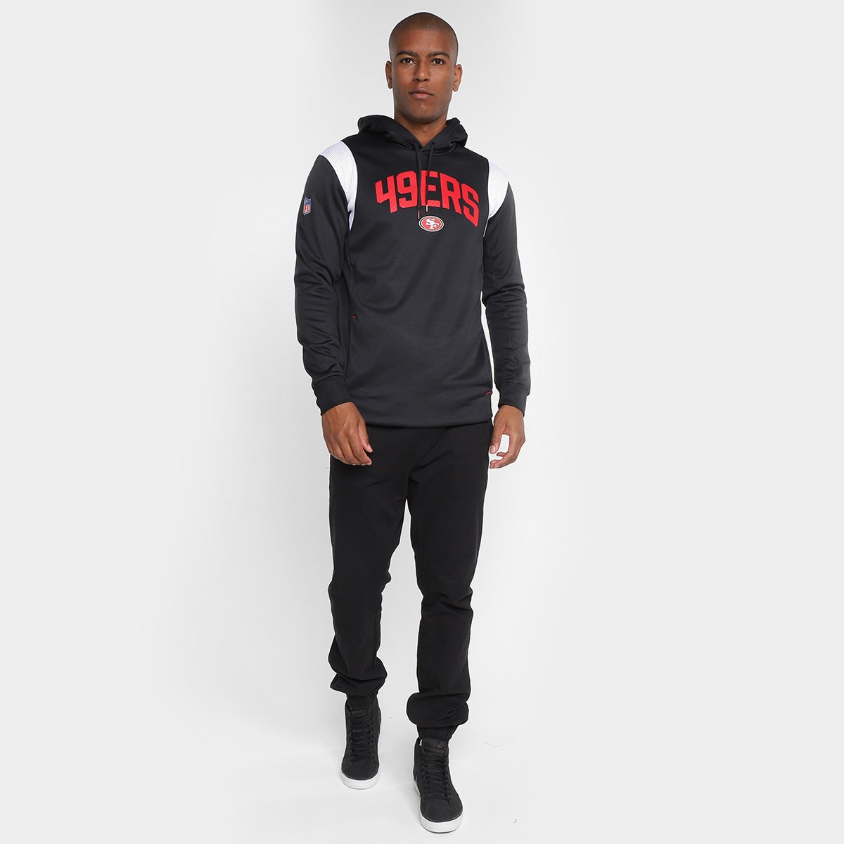 Moletom Nike NFL San Francisco 49ers Fleece Masculino - Tam: P - 3