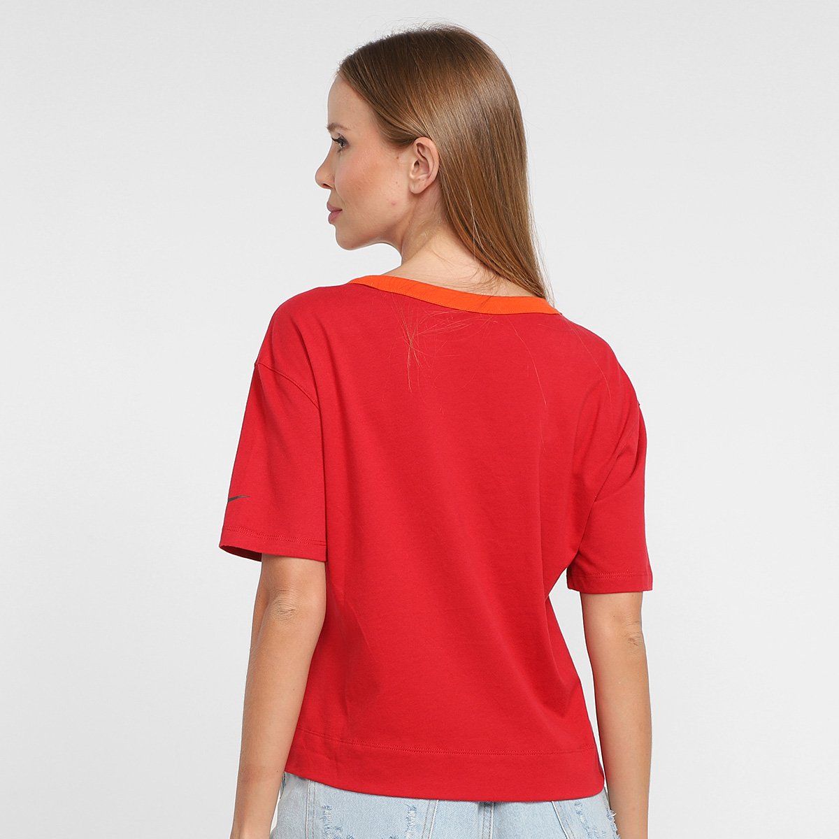 Camiseta Nike NFL Tampa Bay Buccaneers High Hip Fashion Feminina - Tam: P - 1