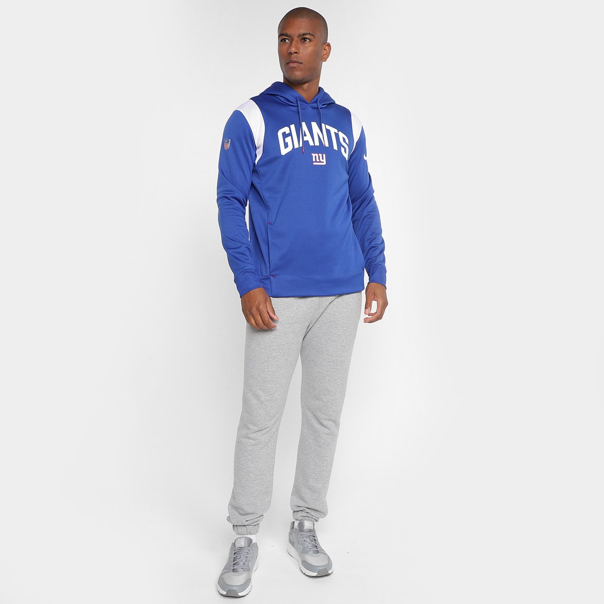Moletom NFL New York Giants Nike Pullover Masculino - Tam: P - 3