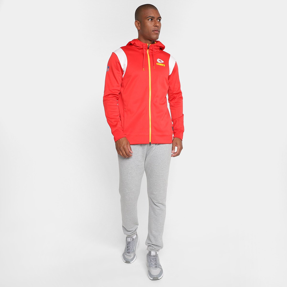 Jaqueta NFL Kansas City Chiefs Nike Masculina - Tam: P - 3