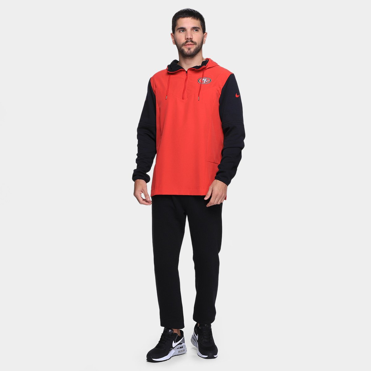 Jaqueta Nike NFL San Francisco 49ers Player Lightweight Masculina - Tam: P - 3