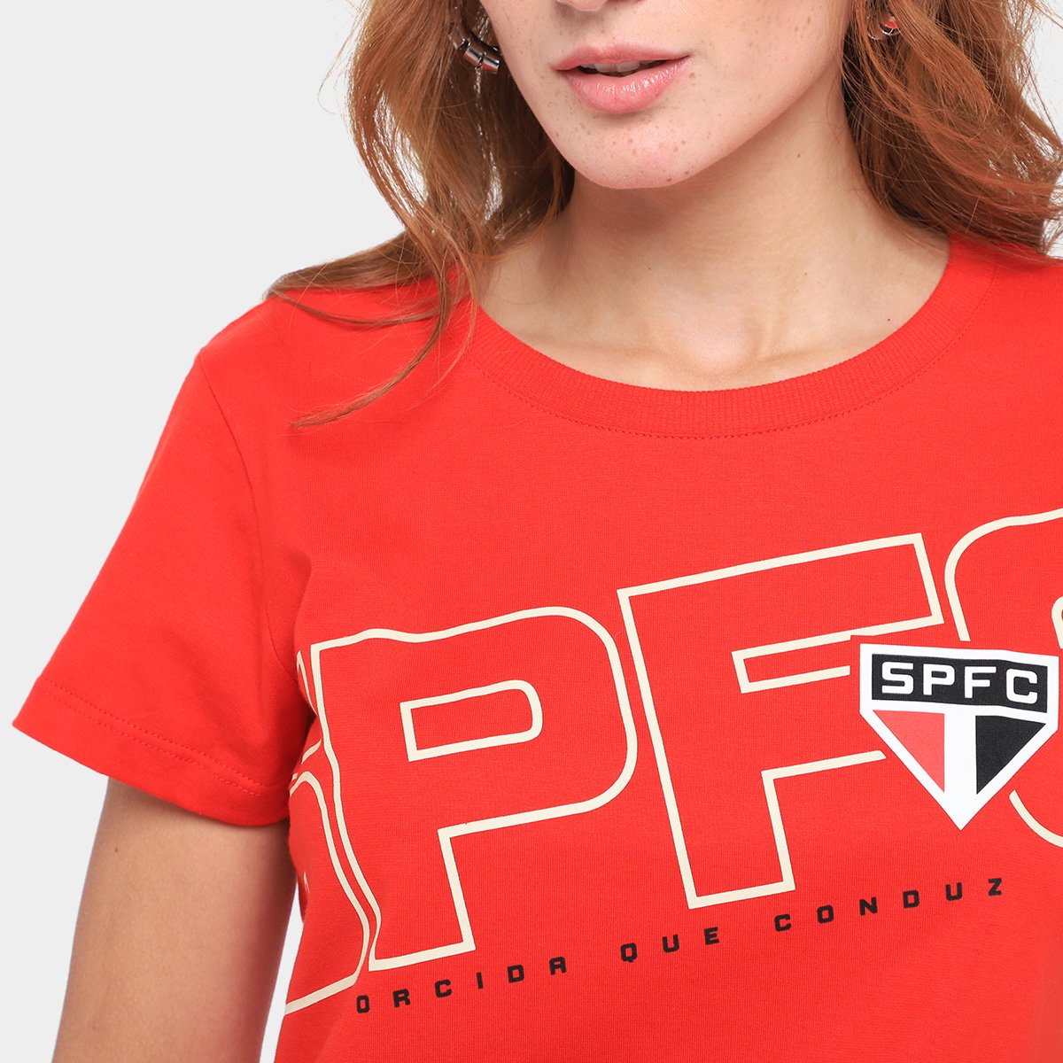 Camiseta São Paulo Feminina - Tam: GG - 2