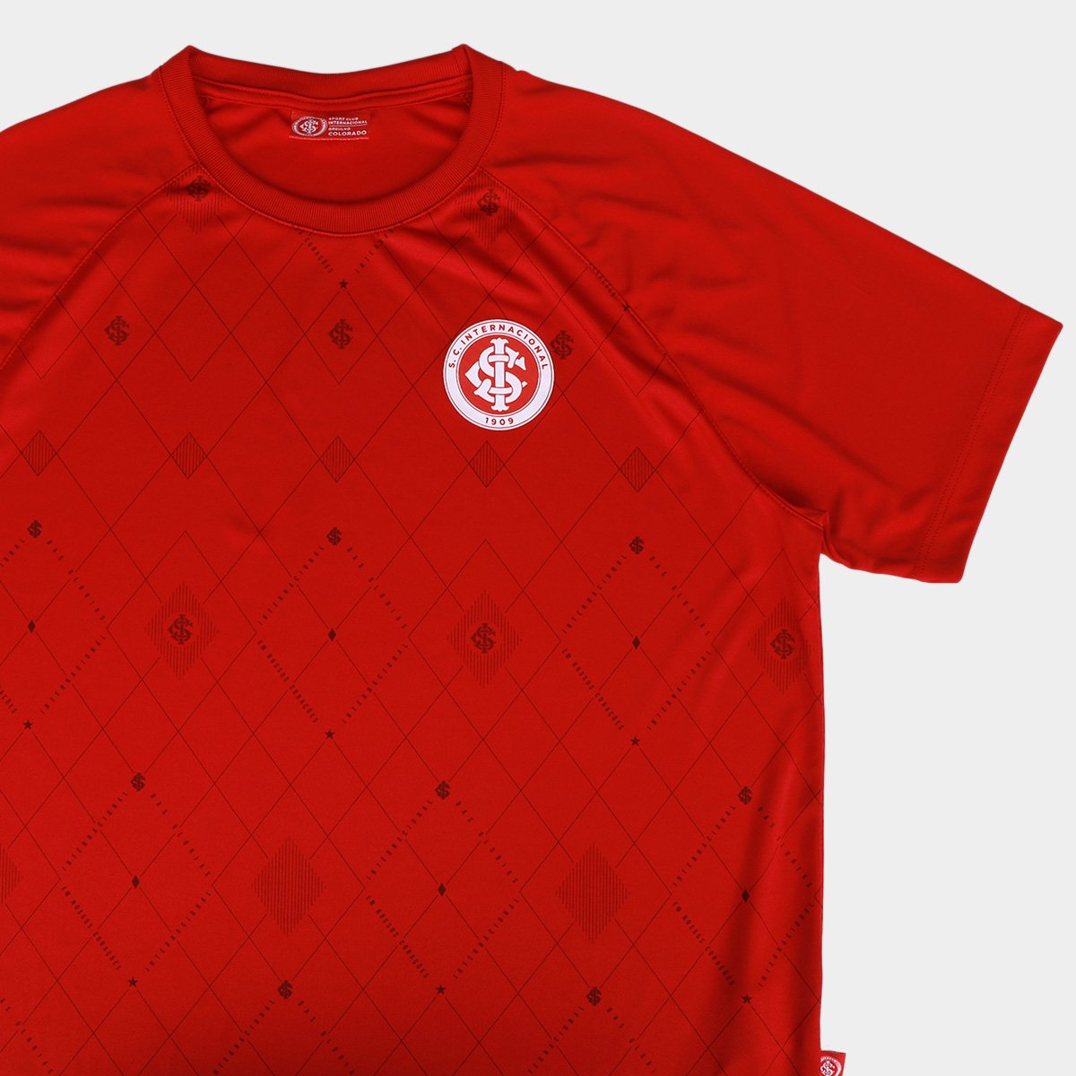 Camiseta Internacional Esportiva Masculina - Tam: M - 4