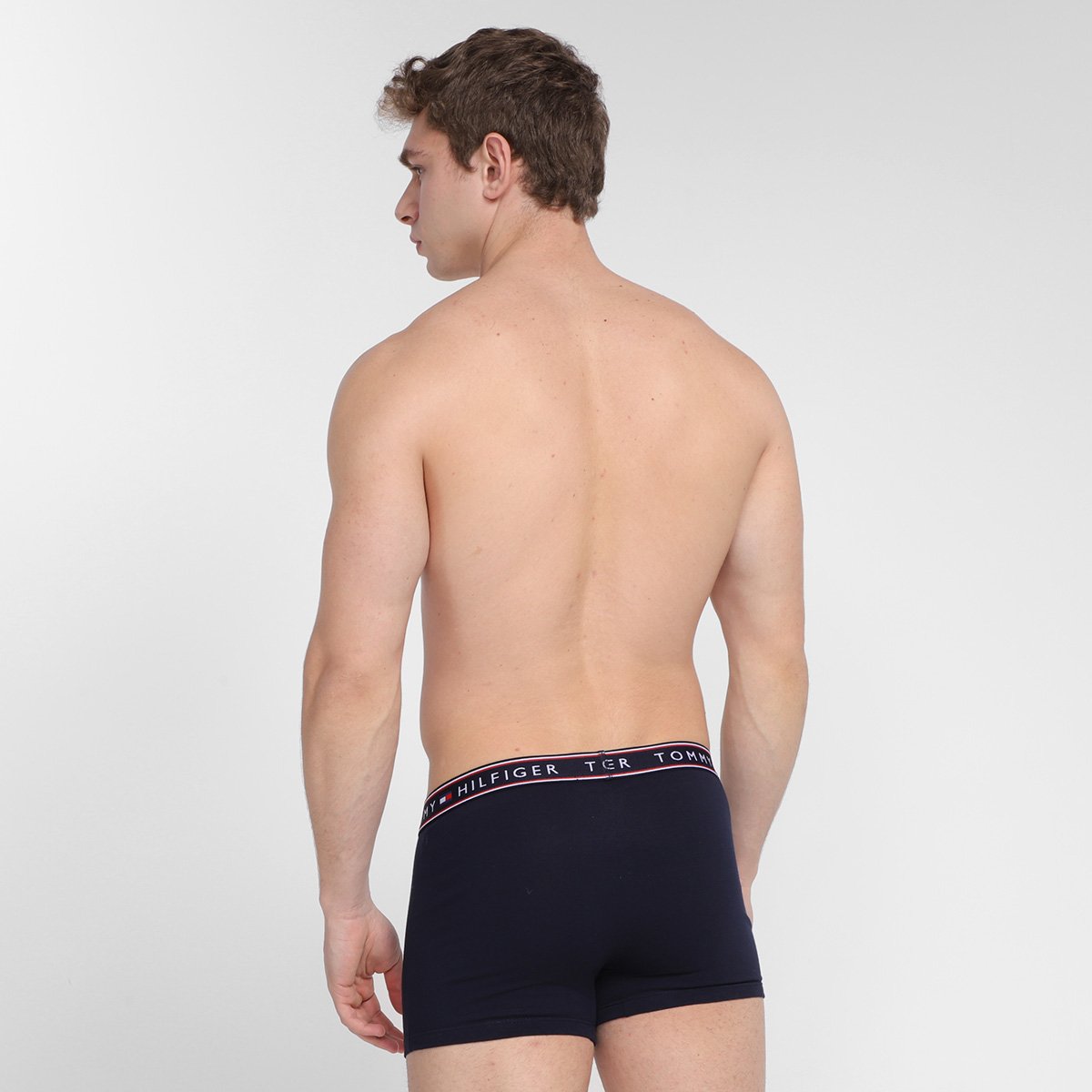 Kit Cueca Boxer Tommy Hilfiger Stretch Trunk Selling 3 Peças - Tam: GG - 2