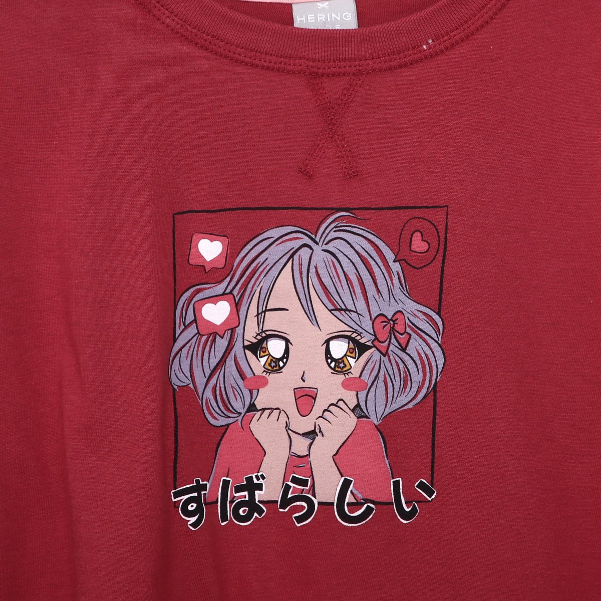 Cropped Infantil Hering Kids Anime Menina - Tam: 6A - 1
