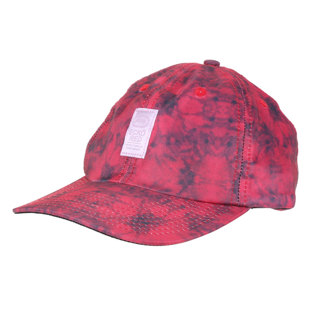 Boné Ecko Aba Curva Strapback Logo Tie Die