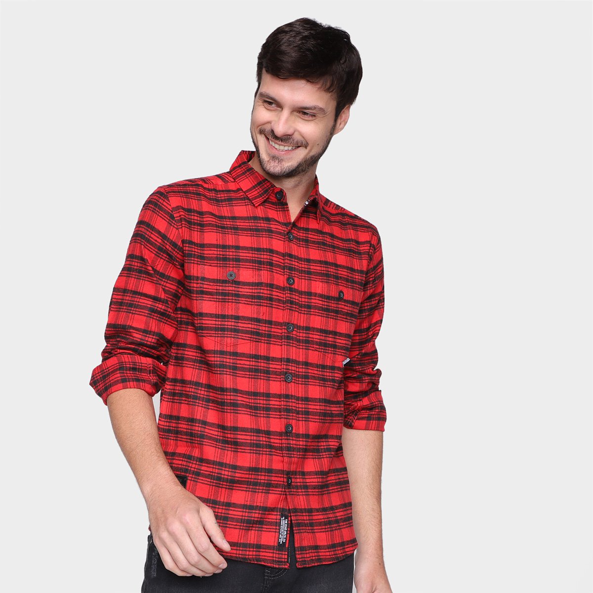 Camisa Xadrez Ecko Masculina