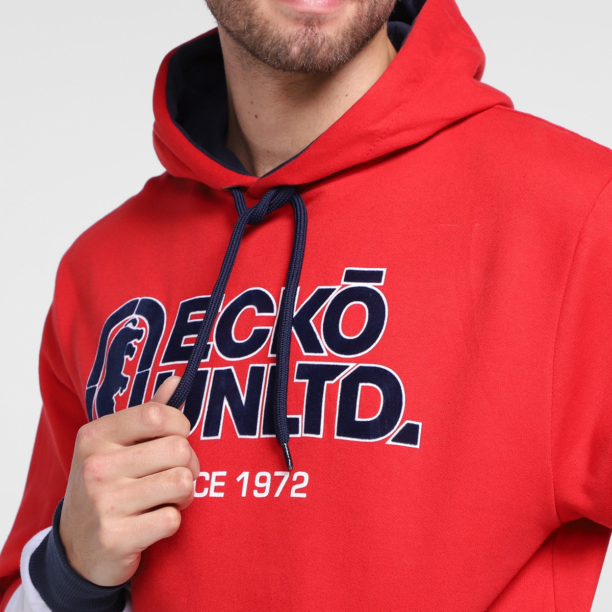 Moletom Ecko Since 1972 Canguru Masculino - Tam: M - 2