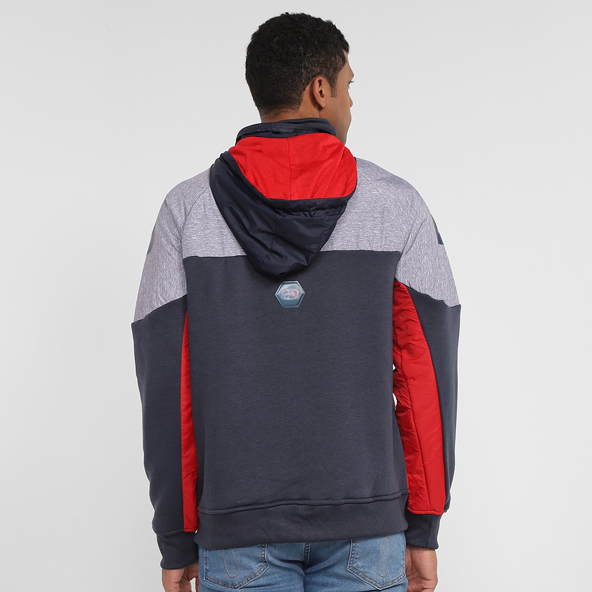 Jaqueta Moletom Ecko Com Capuz Masculina - Tam: GG - 1