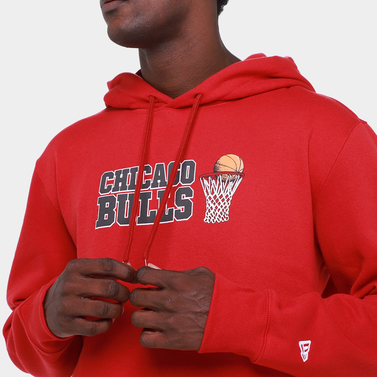 Moletom NBA Chicago Bulls Core New Era Masculino - Tam: P - 2