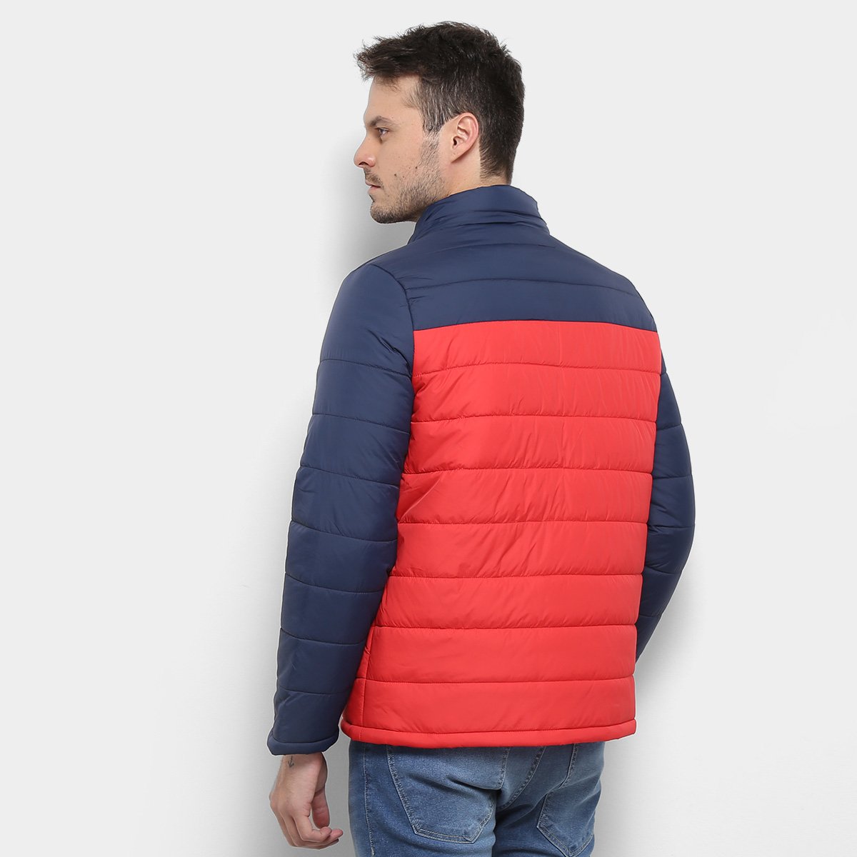 Jaqueta Red Bull Puffer Capuz Removível Masculina - Tam: P - 3