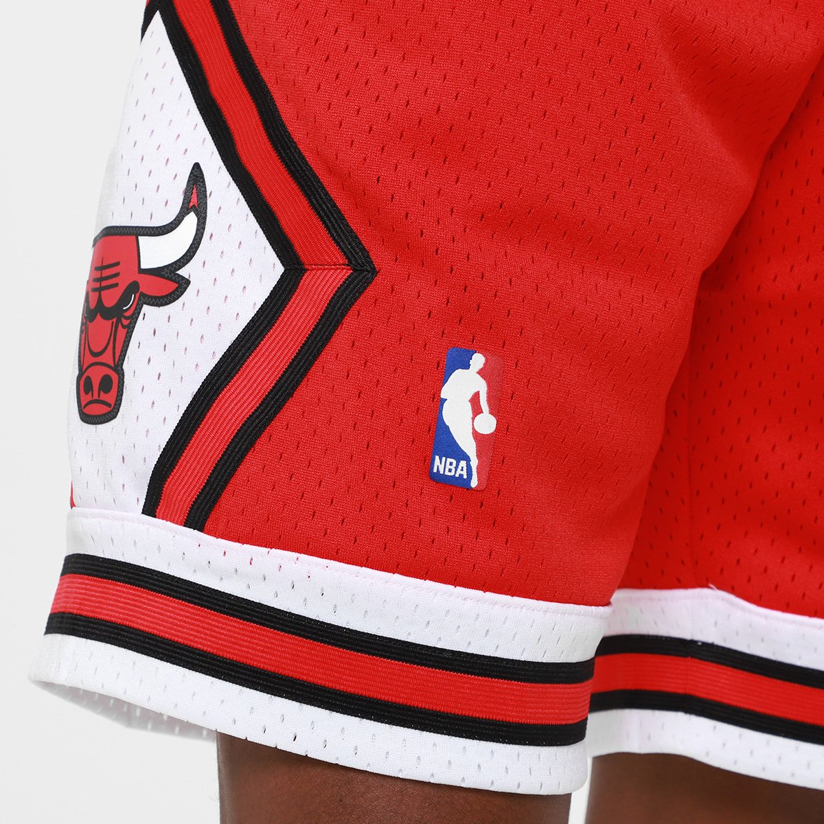 Shorts Mitchell & Ness Chicago Bulls Masculino - Tam: M - 3