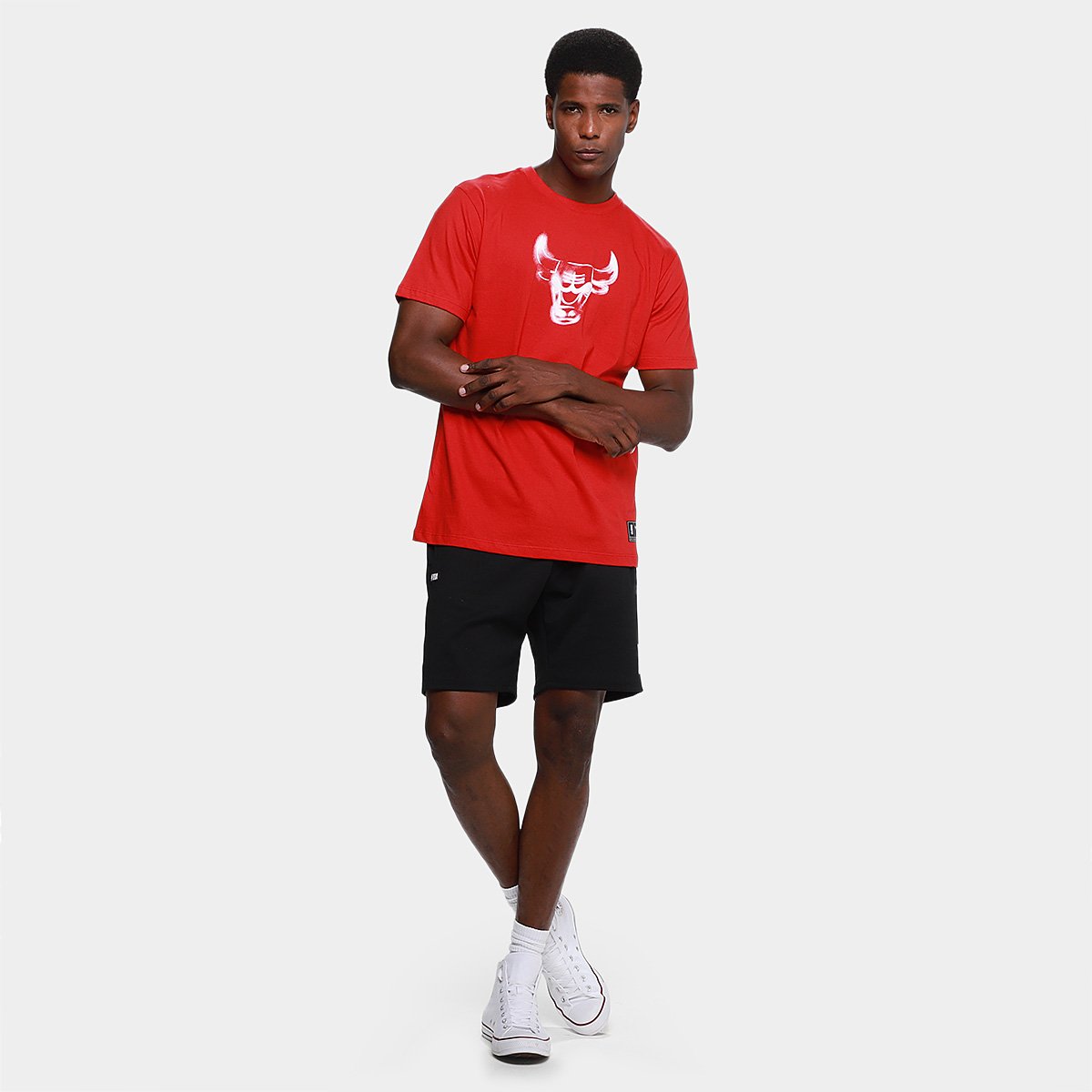 Camiseta NBA Chicago Bulls Mitchell & Ness Masculina - Tam: G - 4