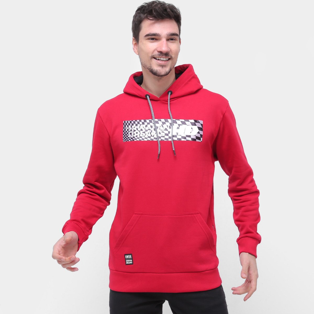 Moletom Hd Canguru Largada Masculino