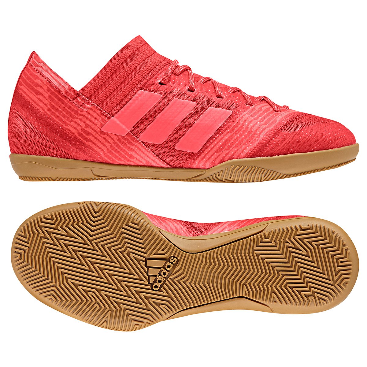 chuteira adidas nemeziz futsal infantil