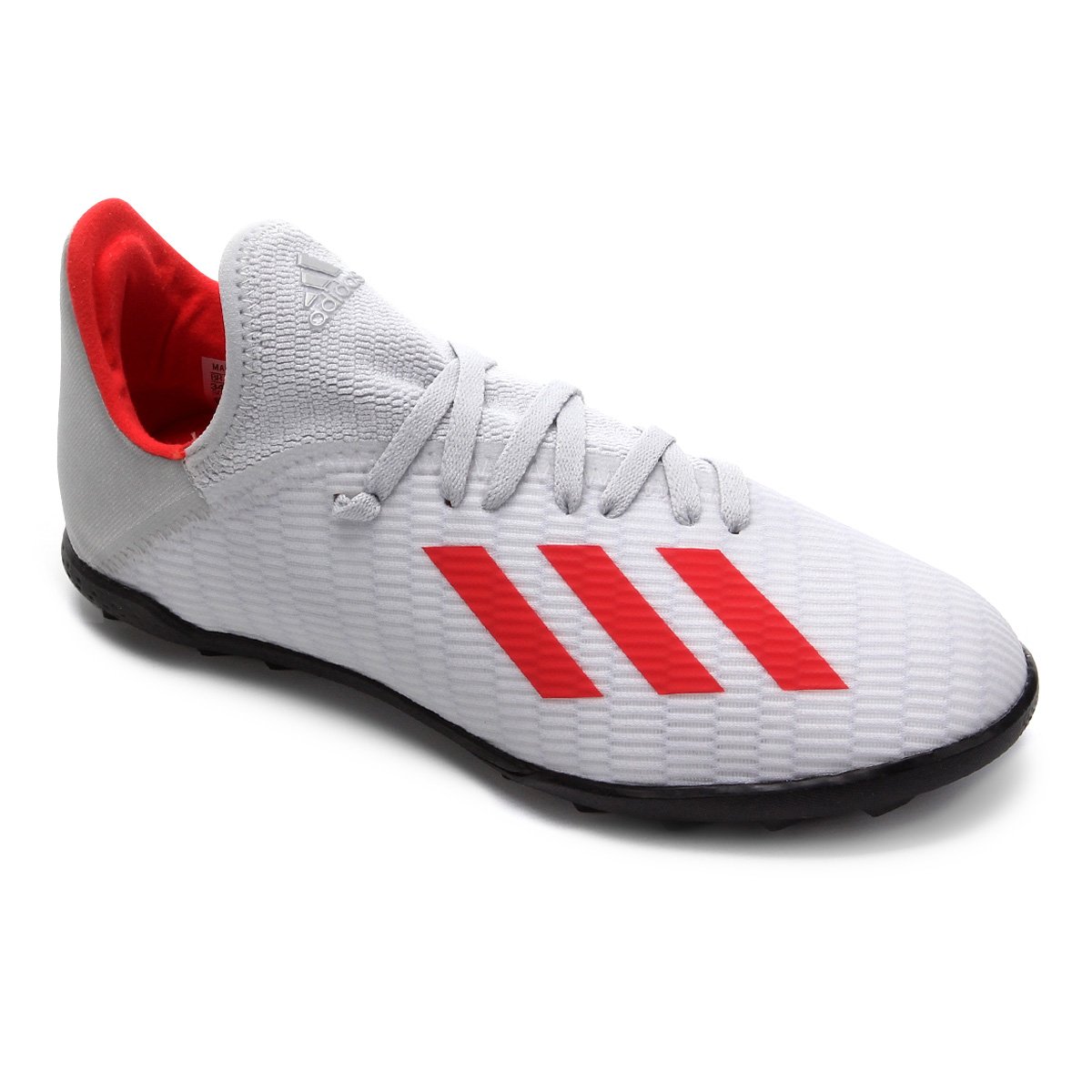 Chuteira Society Juvenil Adidas X 19 3 TF
