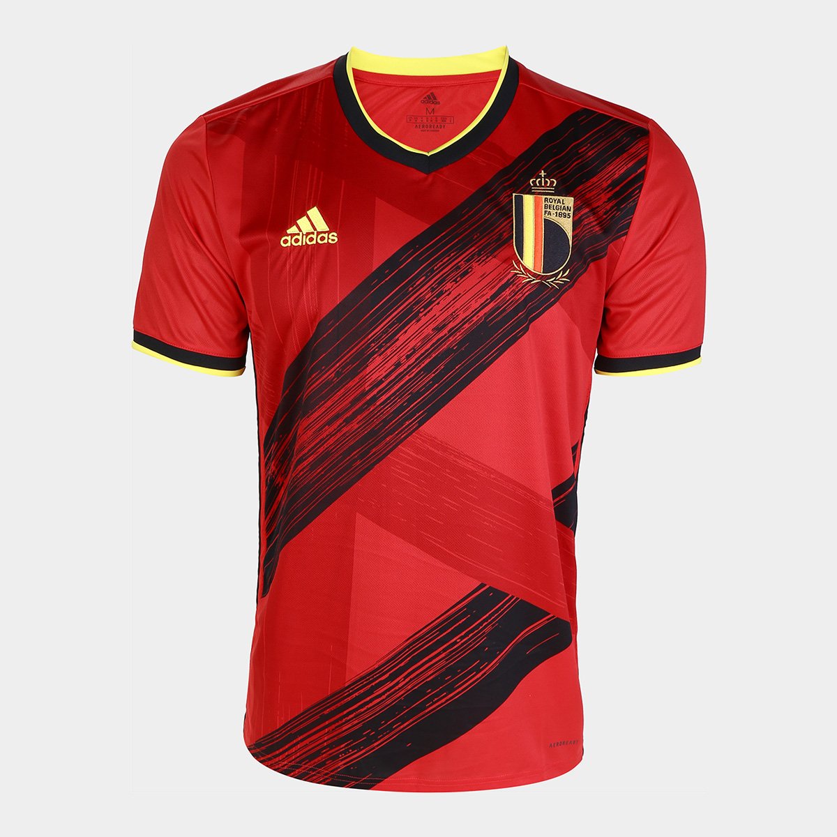 Camisa Seleção Bélgica Home 20/21 Torcedor s/nº Adidas Masculina