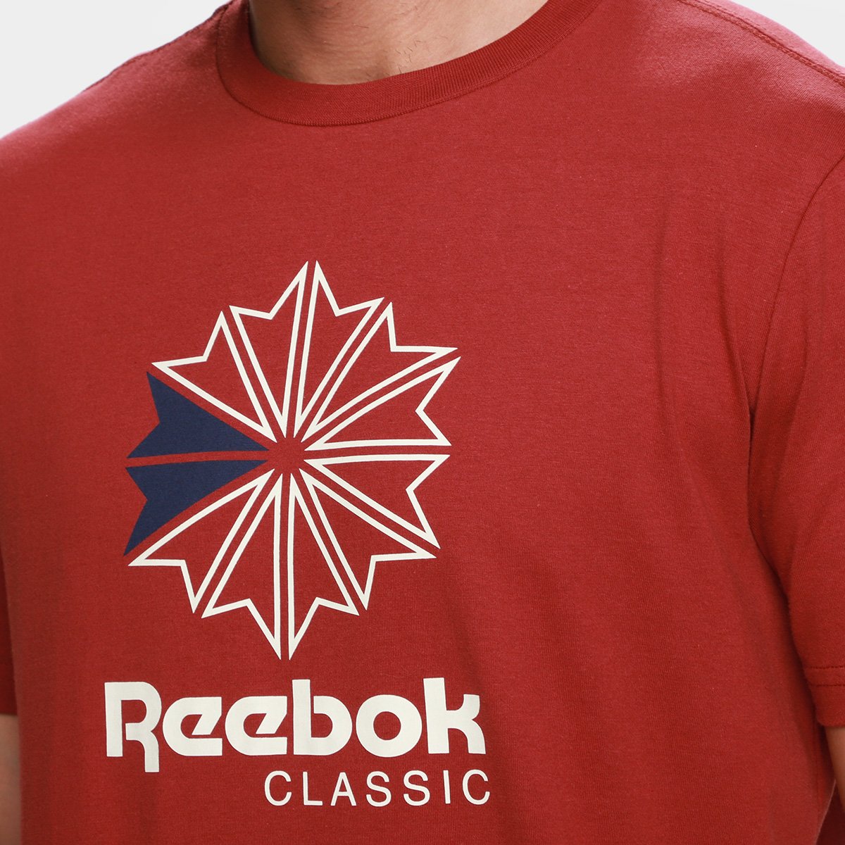 Camiseta Reebok Oportunity Star Crest Masculina - Tam: P - 2