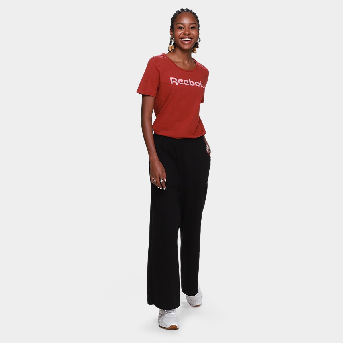Camiseta Reebok Oportunity Linear Feminina - Tam: G - 3