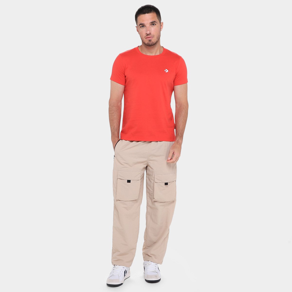 Camiseta Converse Retr Chuck Stand Fi Masculina - Tam: P - 3