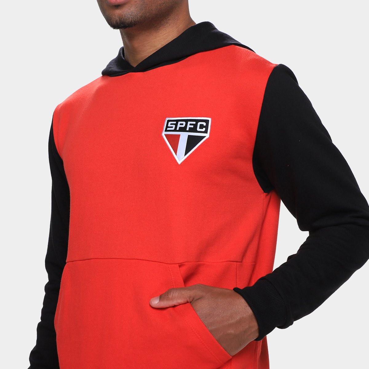 Moletom São Paulo Favorite c/ Capuz Masculino - Tam: M - 2