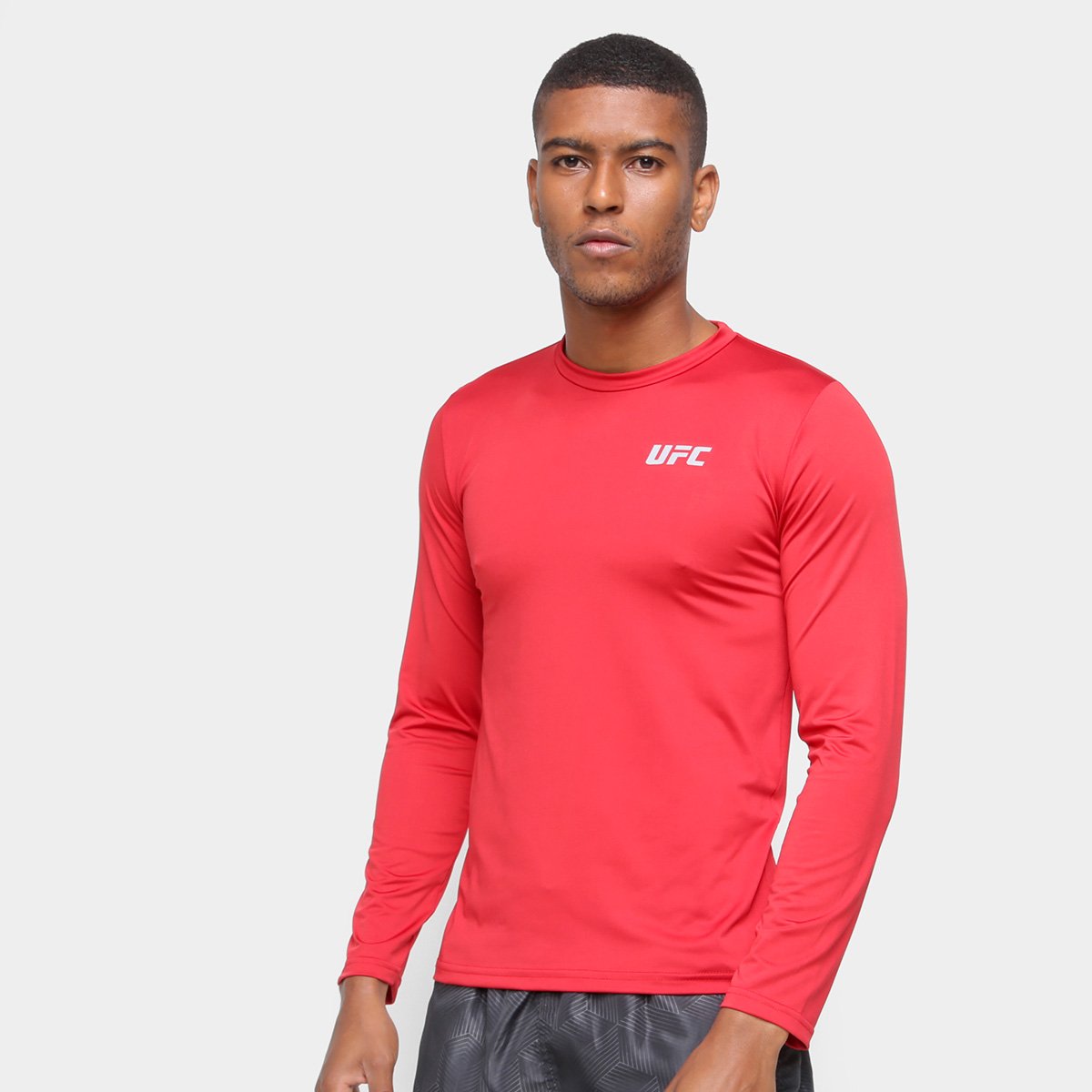 Camiseta de Compressão UFC Manga Longa Masculina