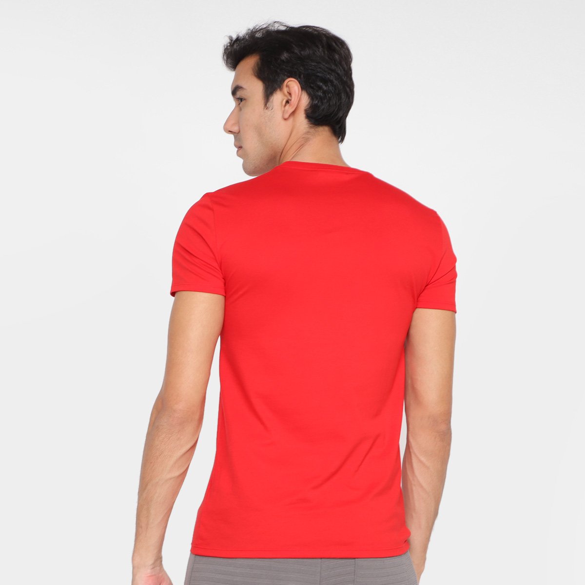 Camiseta Lacoste Logo Masculina - Tam: GG - 1