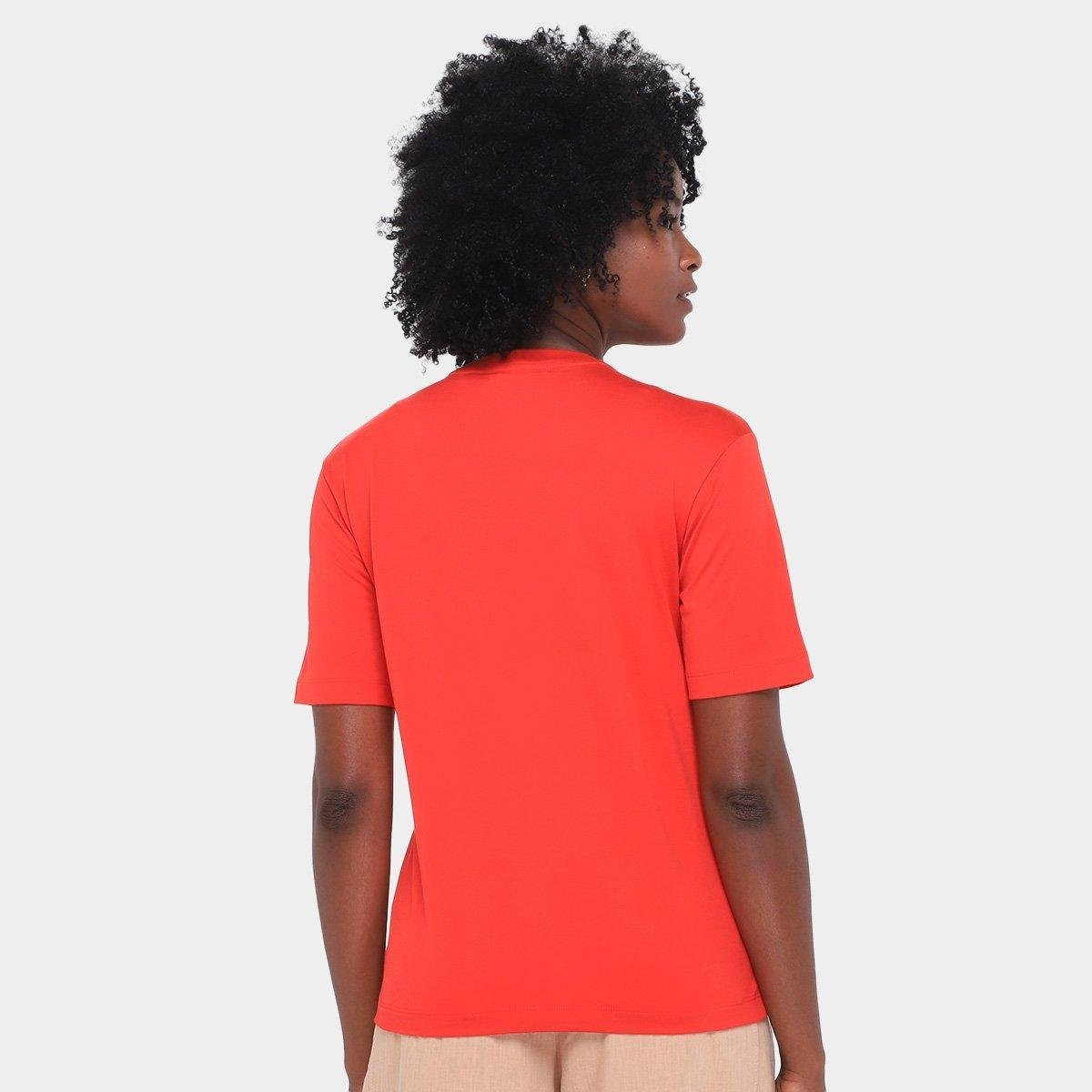 Camiseta Lacoste Casual Feminina - Tam: P - 1