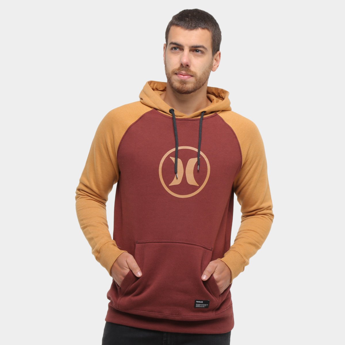 Moletom Hurley Icon BP Canguru Masculino