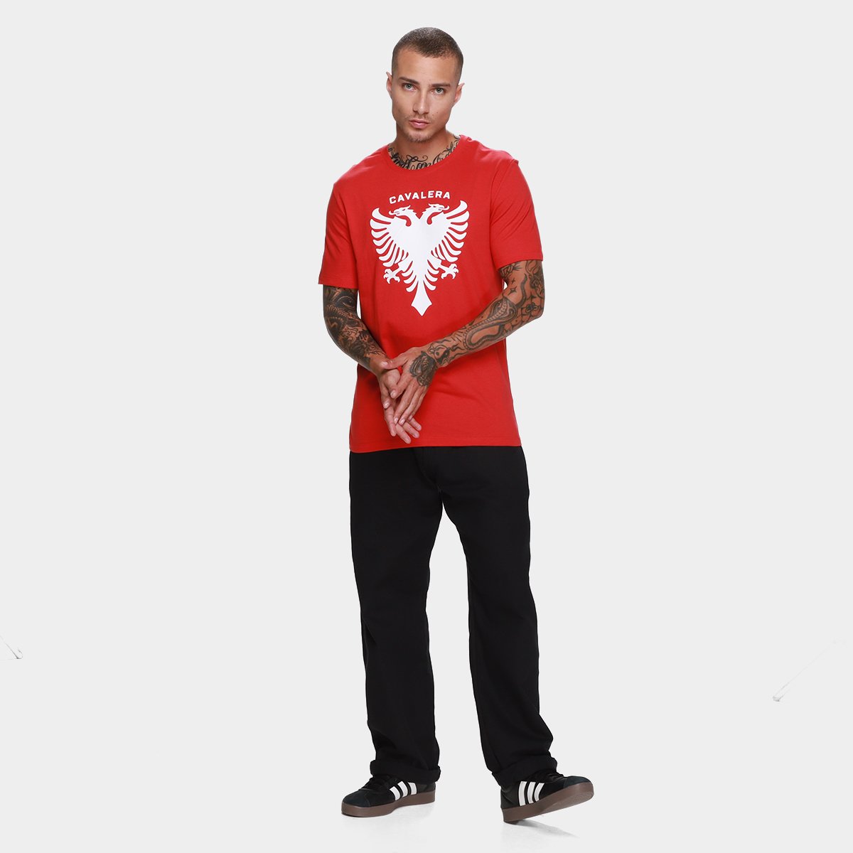 Camiseta Cavalera Indie Águia Classic Masculina - Tam: P - 3