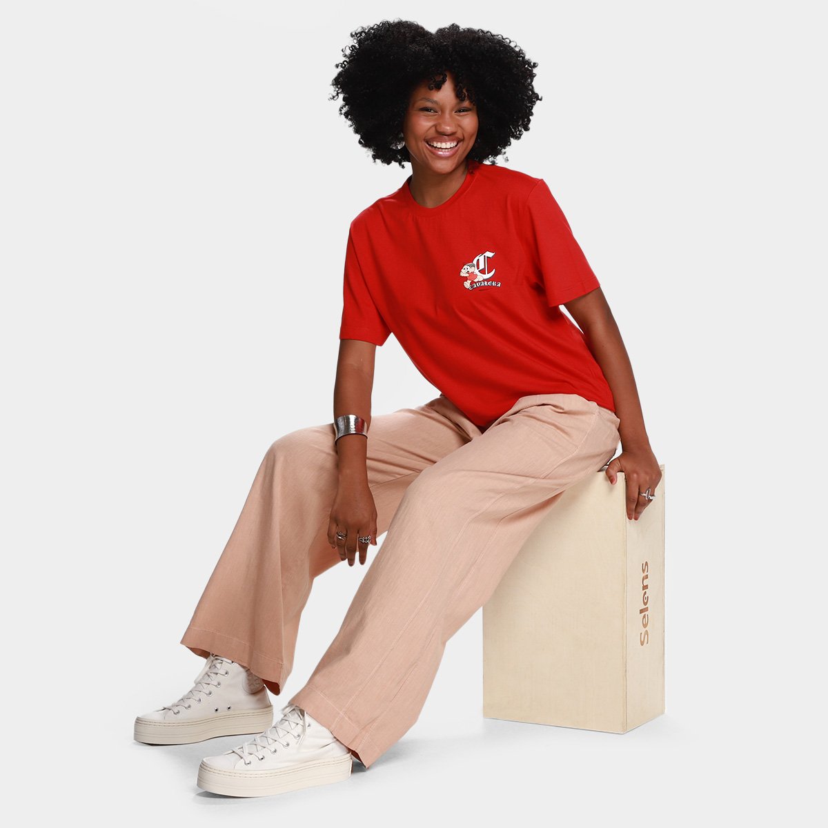 Camiseta Cavalera Comfort Plano Infalível Feminina - Tam: P - 3