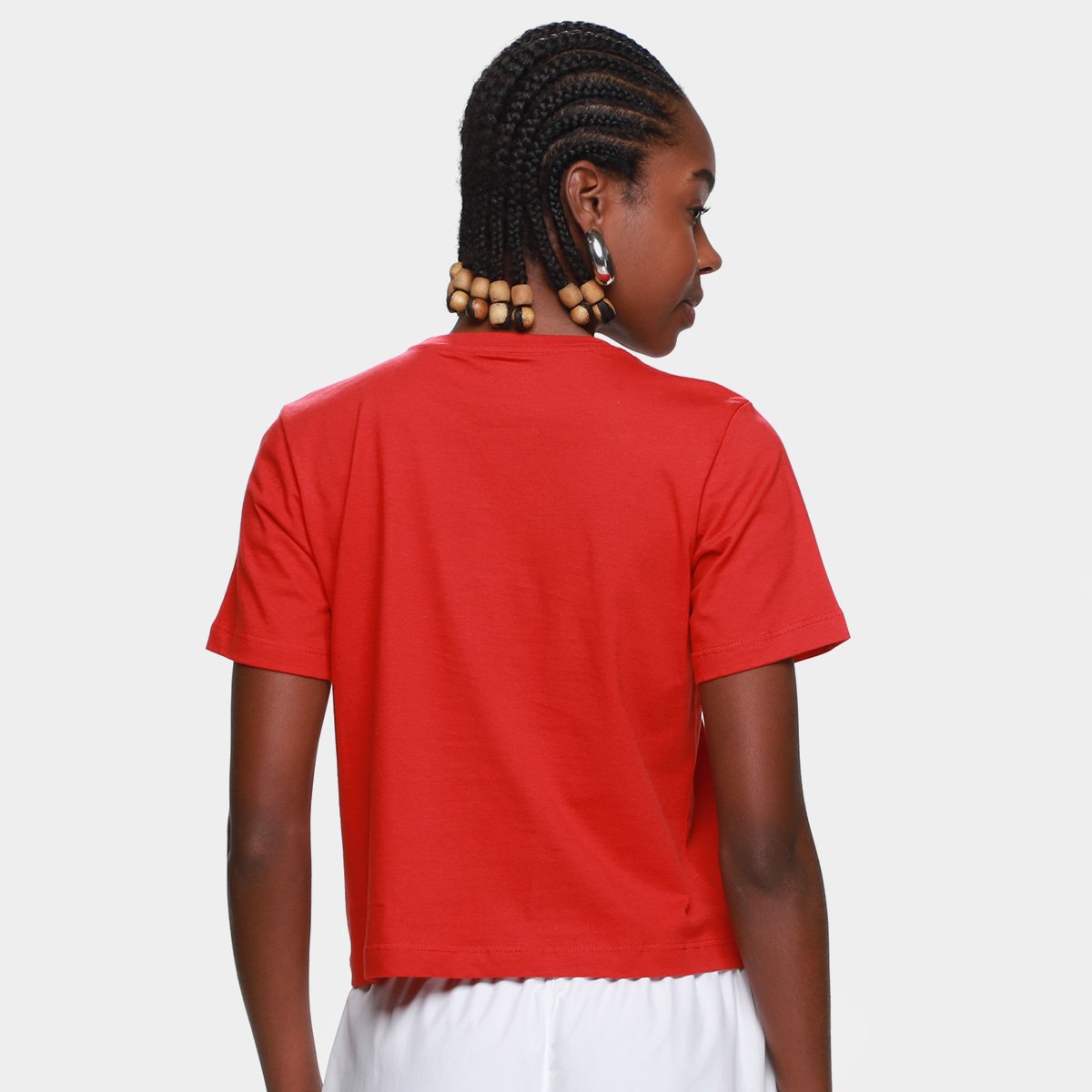 Camiseta Cavalera Folded Dupla e Sansão Feminina - Tam: P - 1