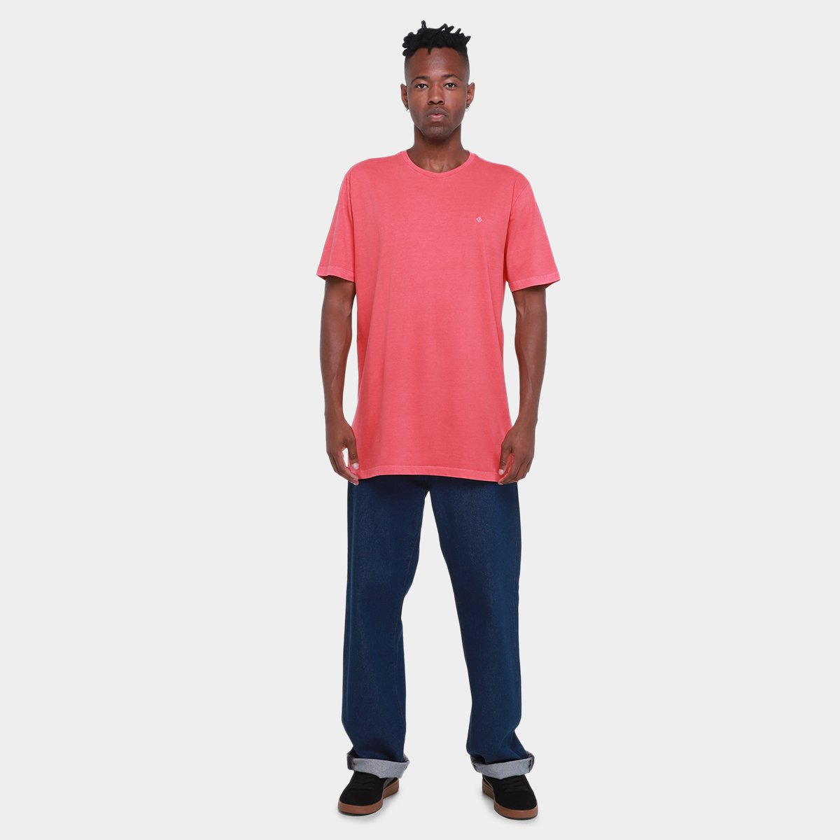 Camiseta Forum Básica Lisa Masculina - Tam: GG - 3