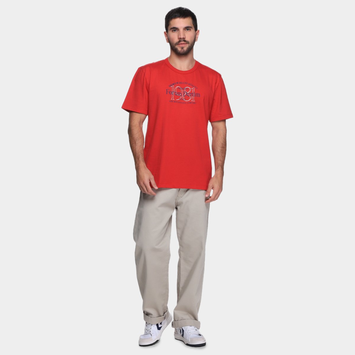 Camiseta Forum X Masculina - Tam: P - 3
