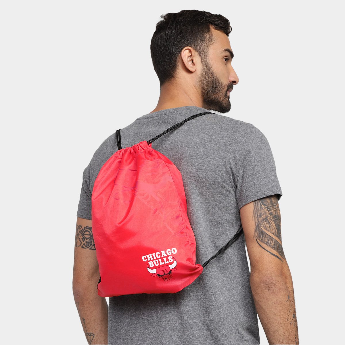 Mochila Sacola Chicago Bulls NBA Sestini Legend 9L - 1