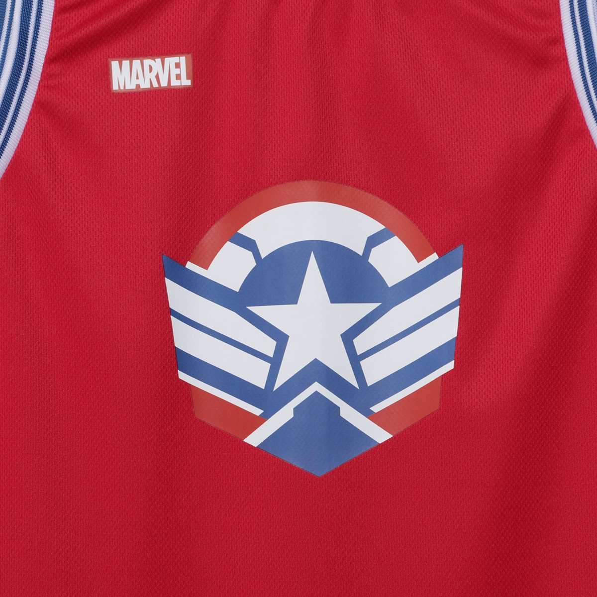Regata Infantil Mooncity Capitão América Menino - Tam: 14A - 2