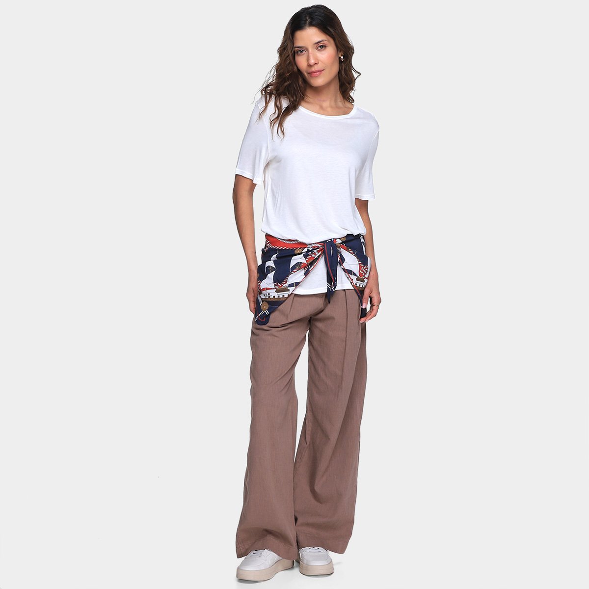 Blusa Lança Perfume Lenço Feminina - Tam: G - 3