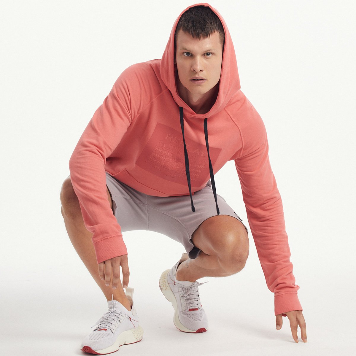 Moletom Replay C/ Capuz Masculino - Tam: P - 5