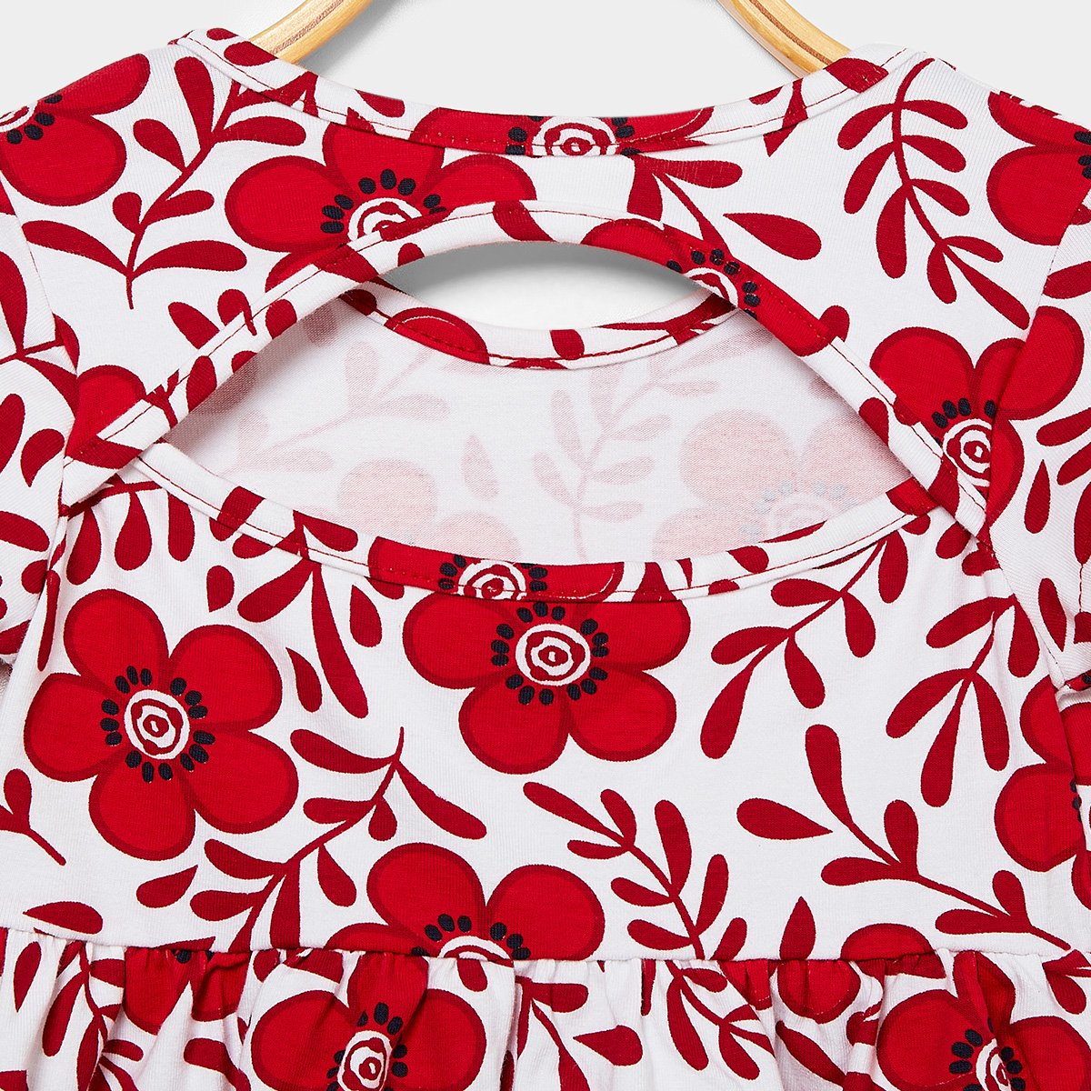 Vestido Infantil Kyly Floral Menina - Tam: 3A - 2