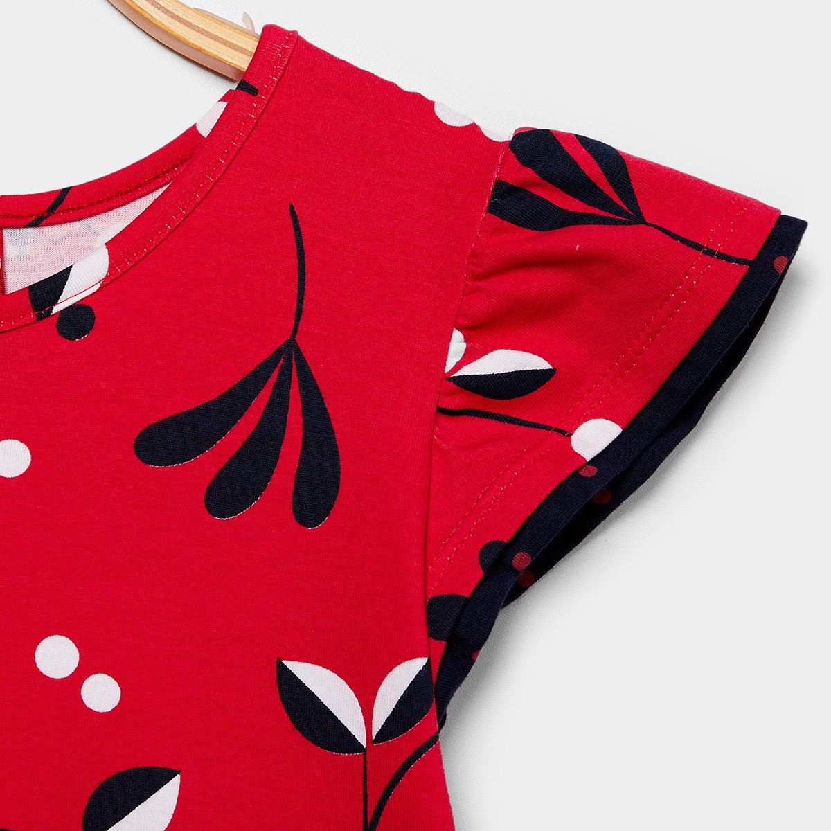 Vestido Infantil Kyly Floral Menina - Tam: 4A - 1