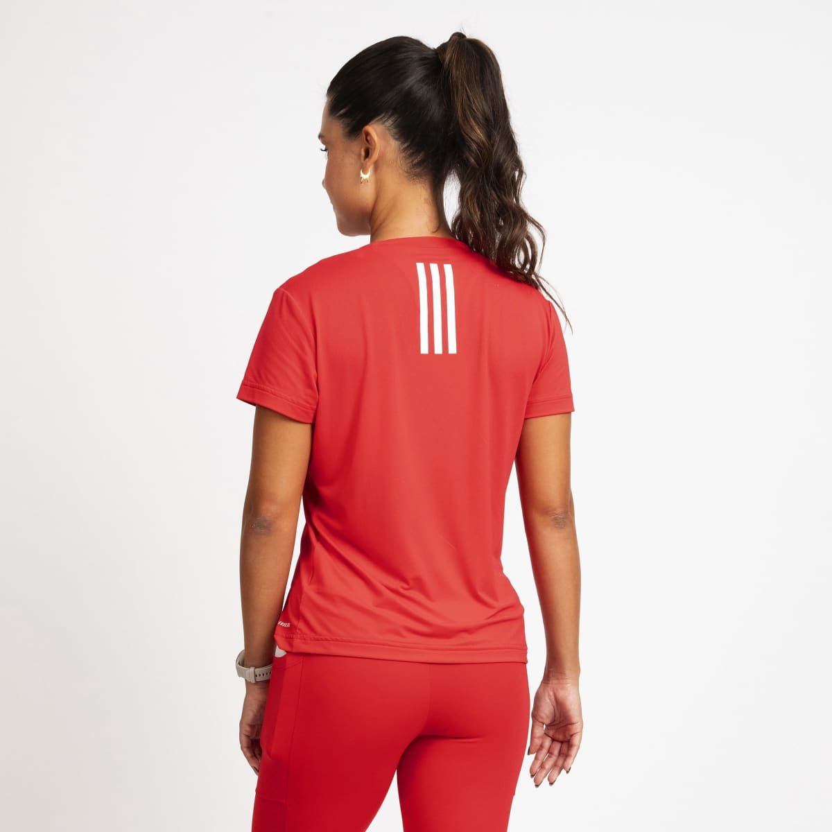 Camiseta Adidas Own The Run 3 Listras Feminina - Tam: P - 1